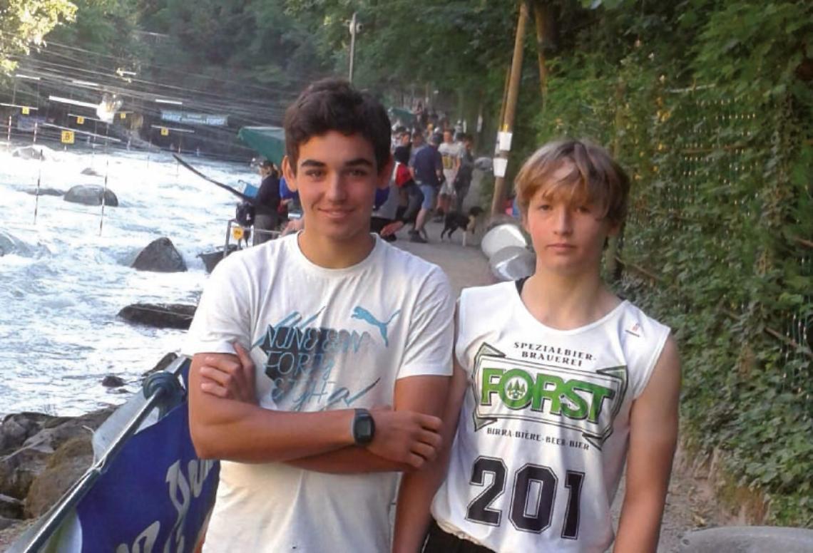 CANOA. Doppia gara a Merano per Ghisetti dell'Ivrea Canoa Club