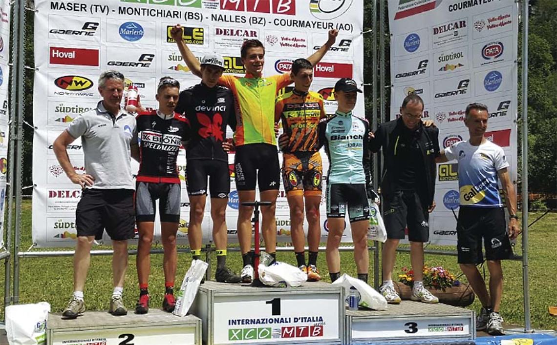MOUNTAIN BIKE. Prova super di De Cosmo a Courmayeur
