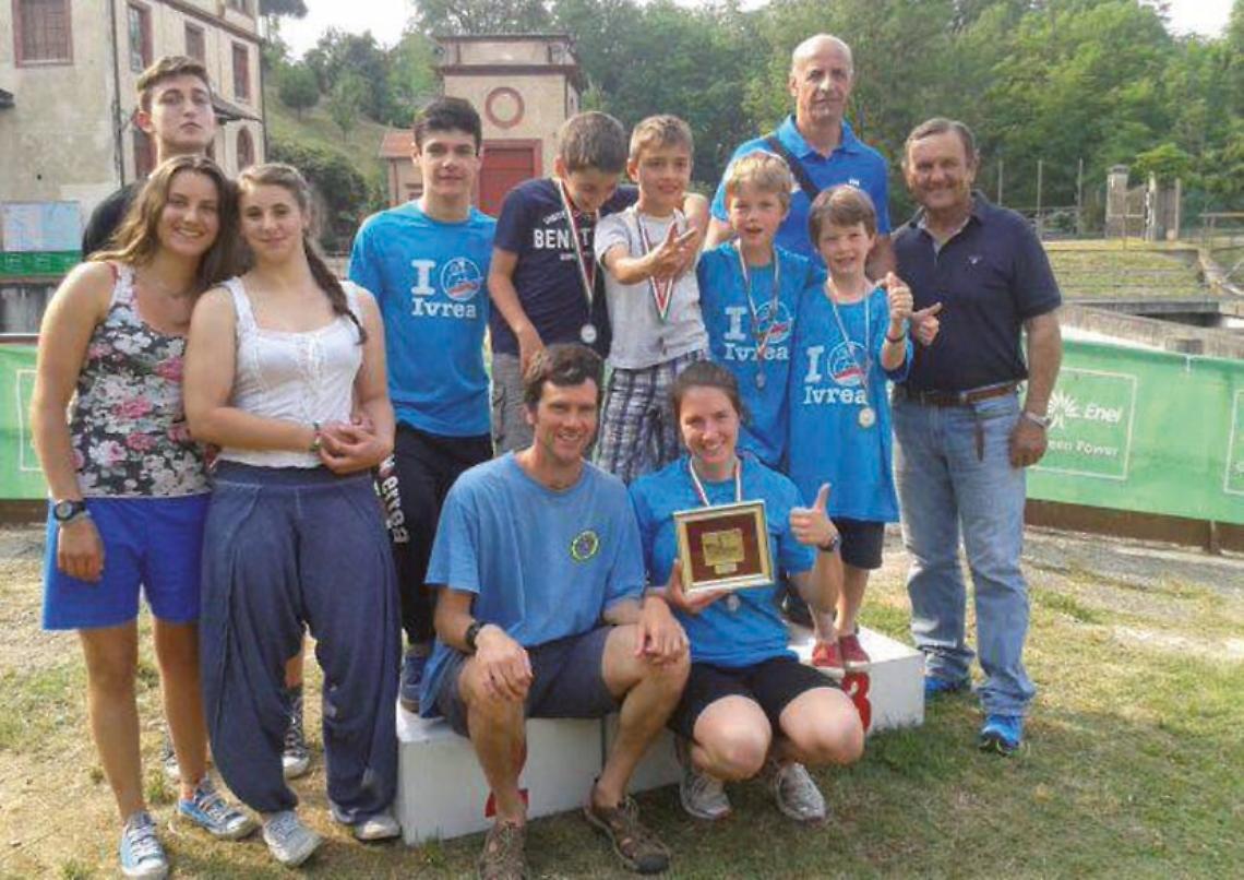 CANOA. Ivrea Canoa Club scatenata in Lombardia