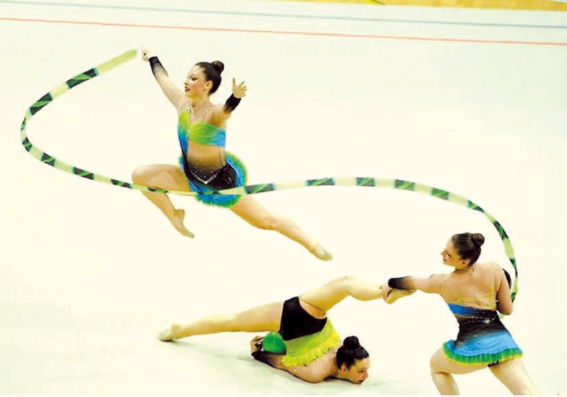 GINNASTICA RITMICA. Saggio di fine anno per La Palestrina