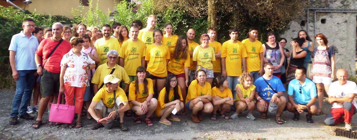 CHIAVERANO. Ragazzi da tutto il mondo ripuliscono il camping del lago