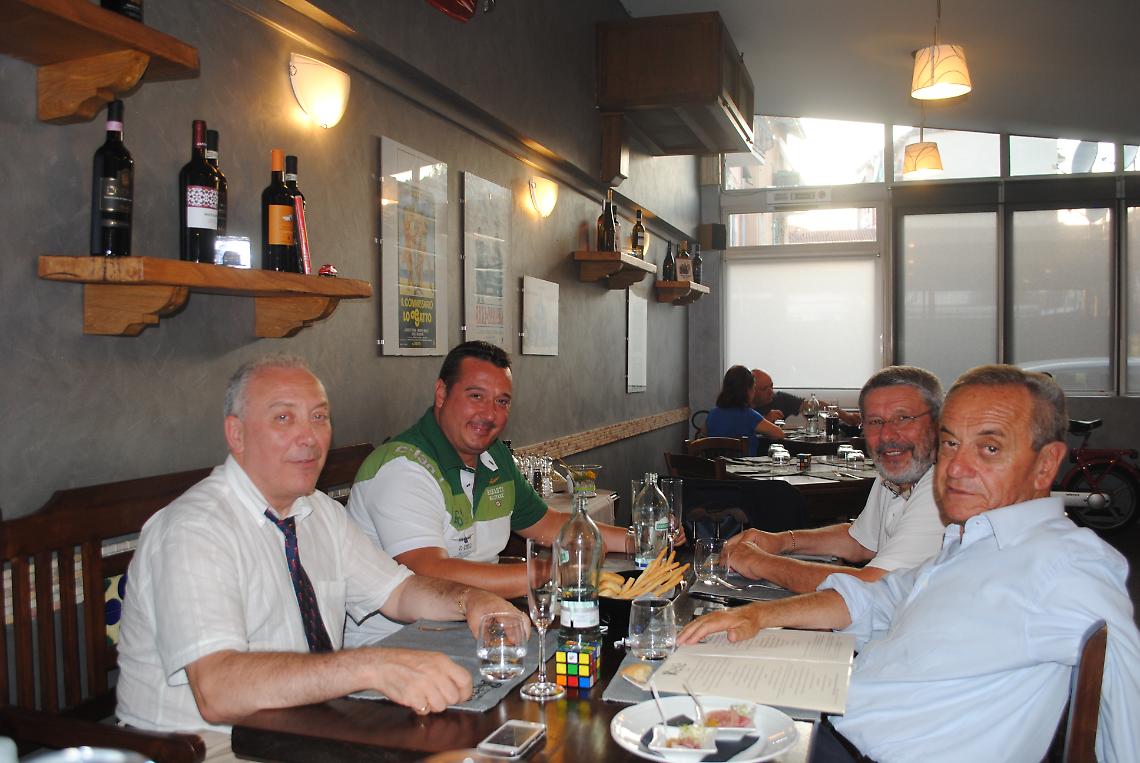 VOLLEY. Il presidente federale Carlo Magri in visita a Settimo