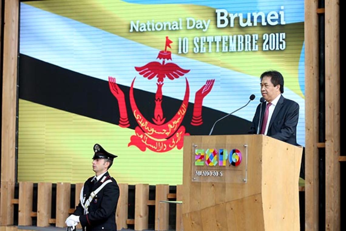 MILANO. A EXPO Brunei in festa