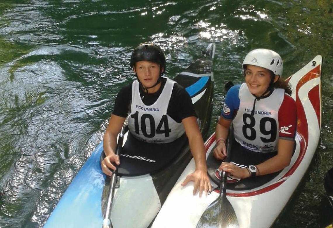 CANOA. Bella doppietta tricolore per l' Ivrea Canoa Club