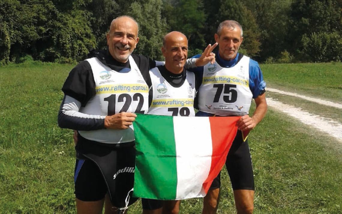 CANOA DISCESA. L’ Ivrea Canoa Club fa suo il tricolore Master