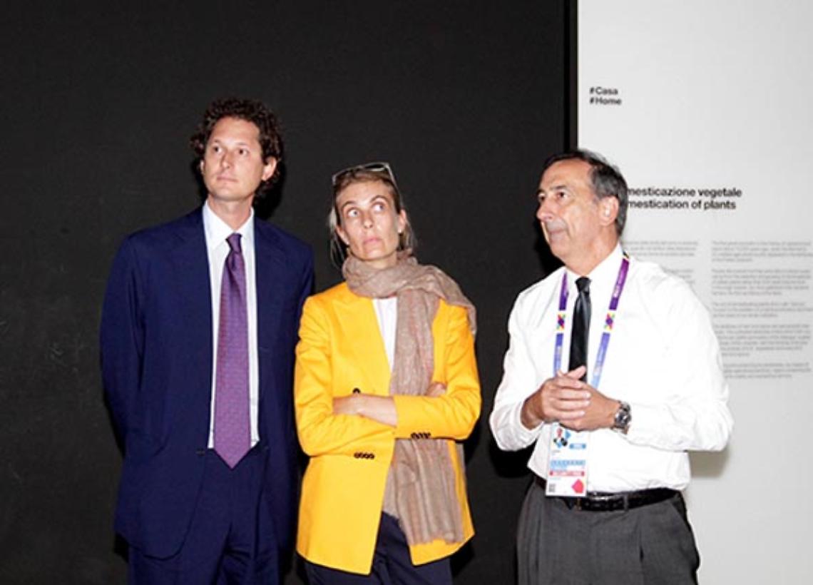 MILANO. John Elkann a Expo. “Un’esperienza affascinante"