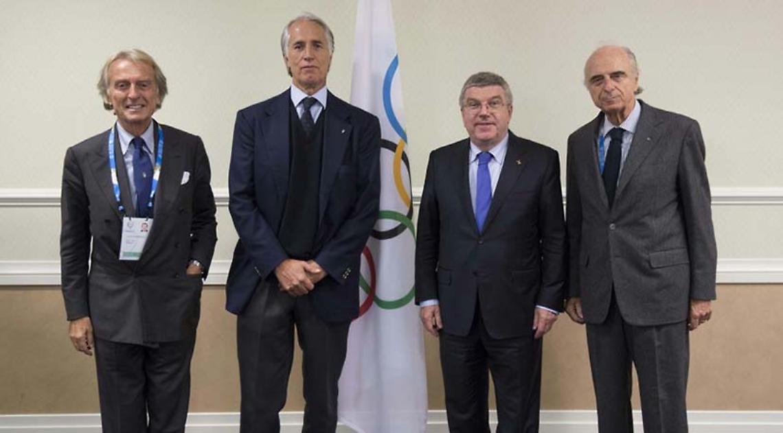 SPORT. Il presidente del CIO Bach scrive a Malagò