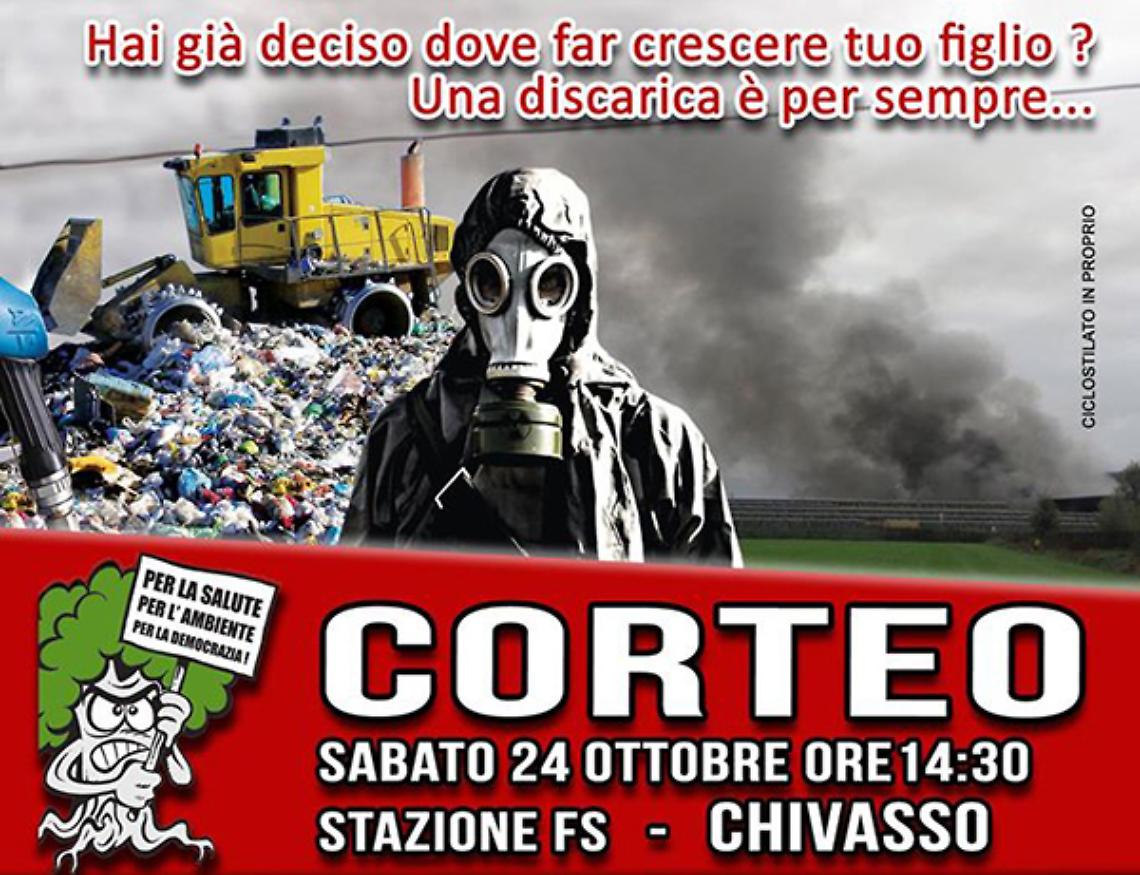 CHIVASSO. Perché manifestiamo 24 ott 2015 ore 14,30 alla stazione ferroviaria