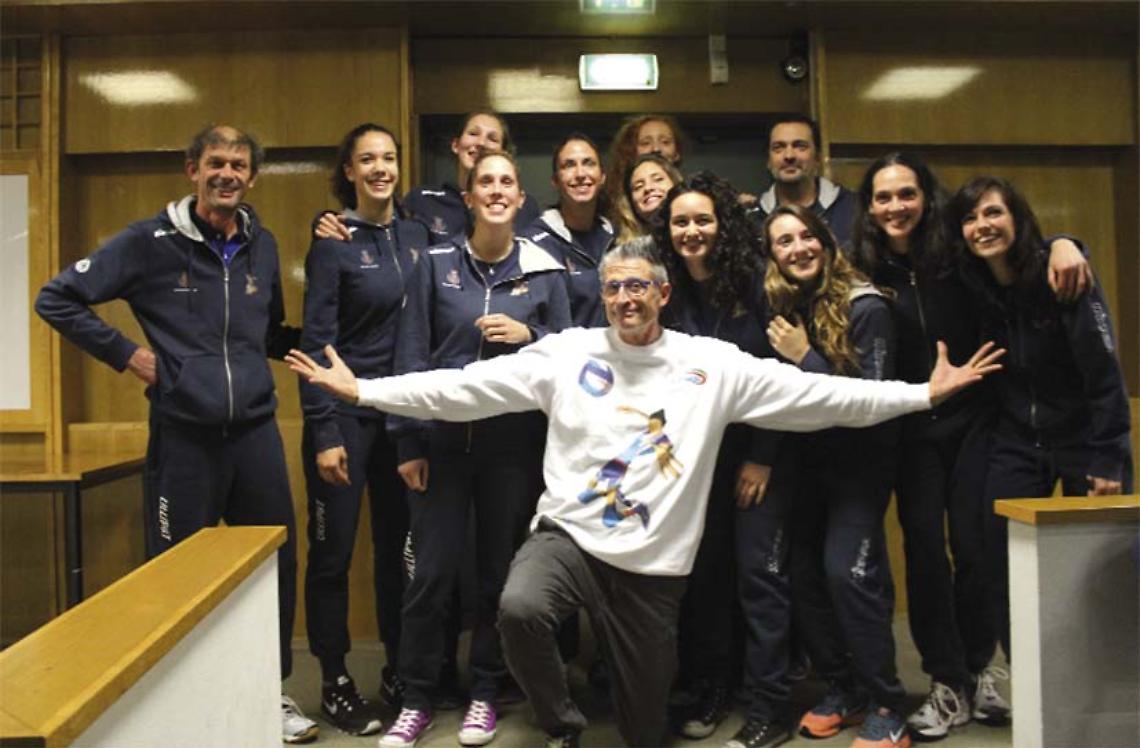 VOLLEY. Lilliput Settimo premiata in Comune alla presenza di Lucchetta