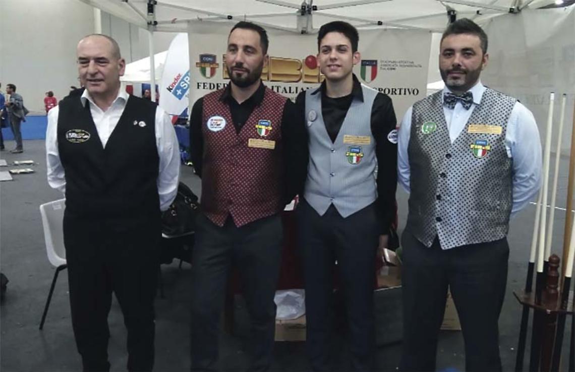 BILIARDO. Paonessa e il Borgonuovo a EXPO Sport e Salute