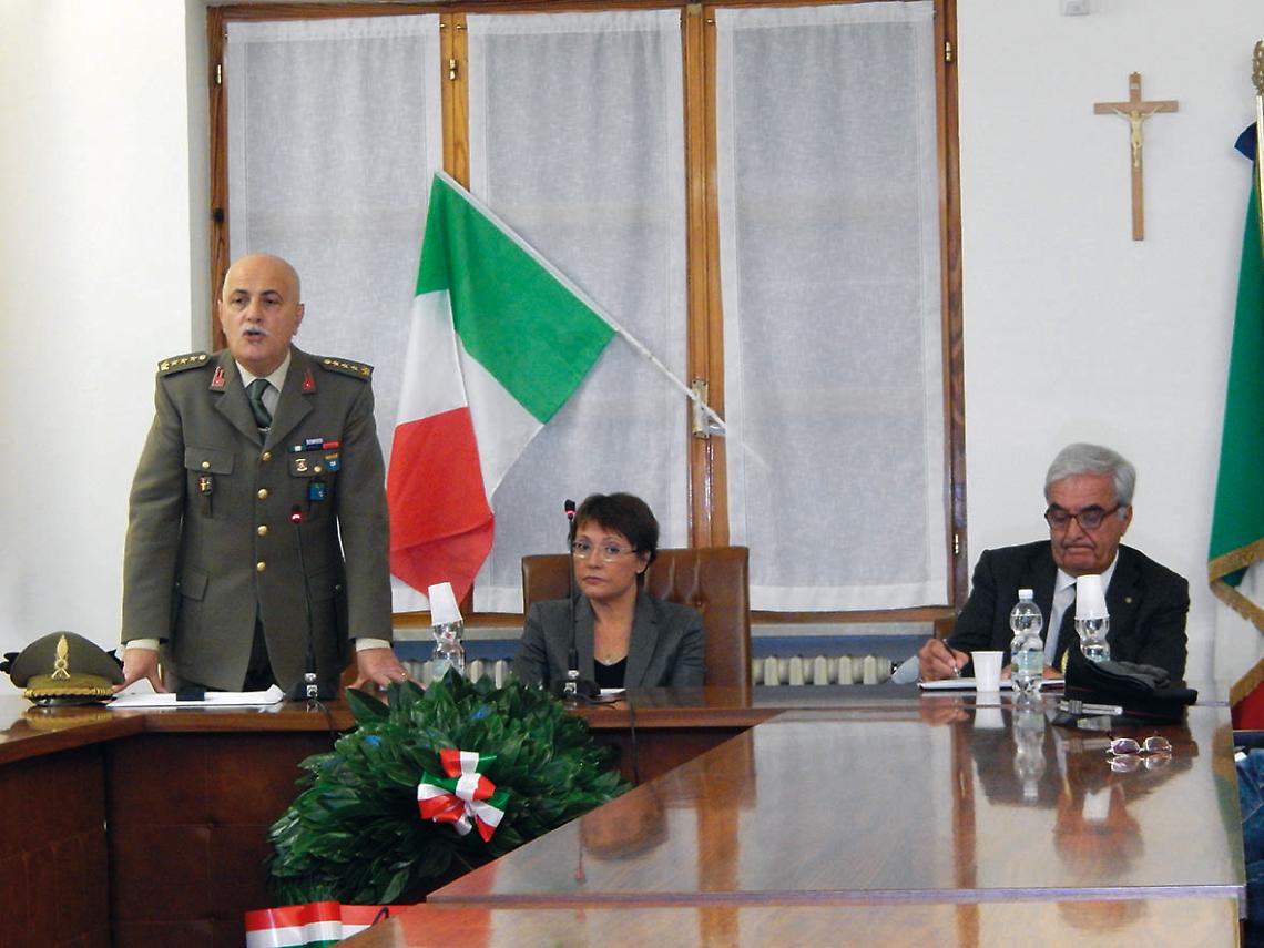 SPARONE. Grandi celebrazioni per il 4 novembre