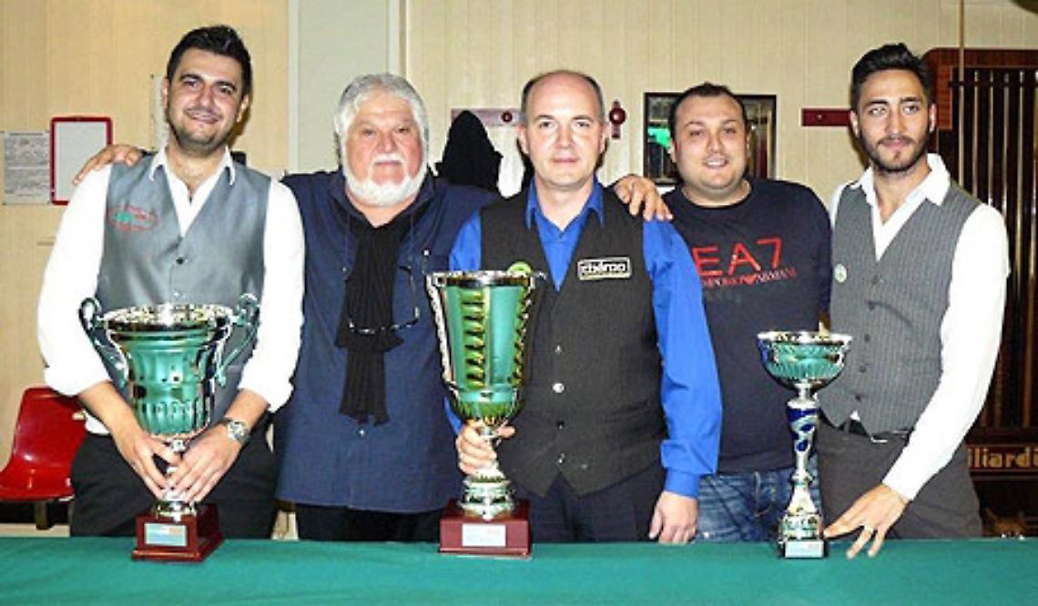 Biliardo. L’eporediese Campostrini fa suo il “Trofeo Diagonal”