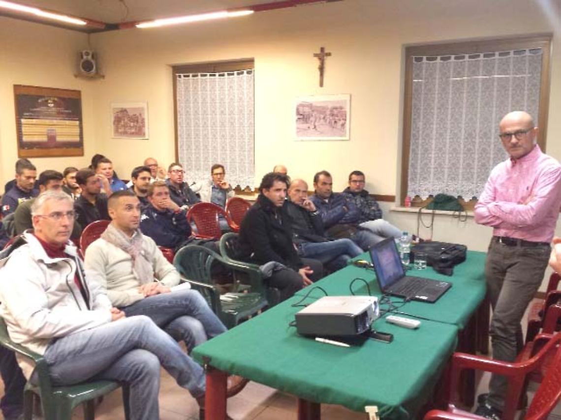 CALCIO. La Pro Settimo & Eureka a lezione da Pintus