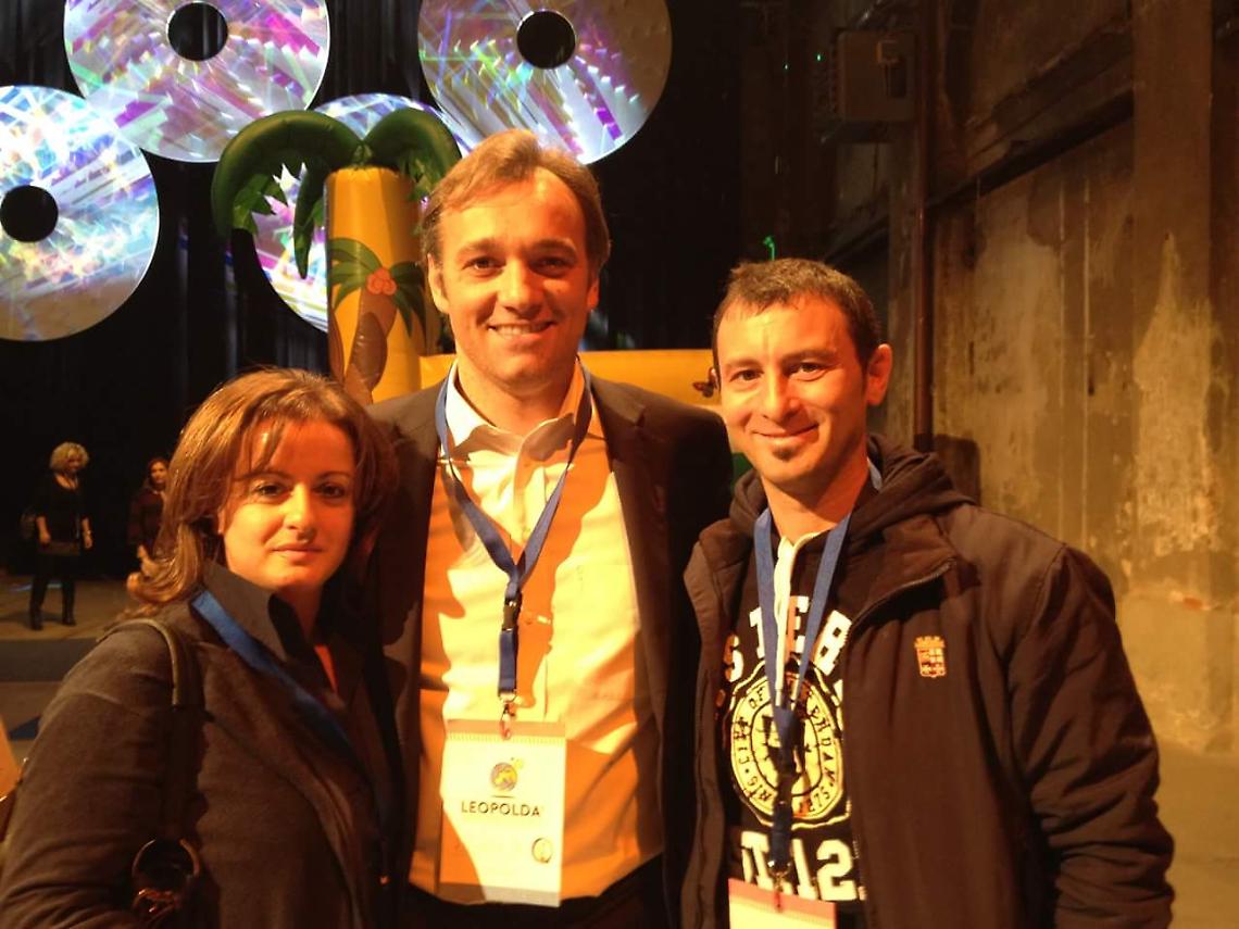 CHIVASSO. Corcione a caccia di selfie alla Leopolda