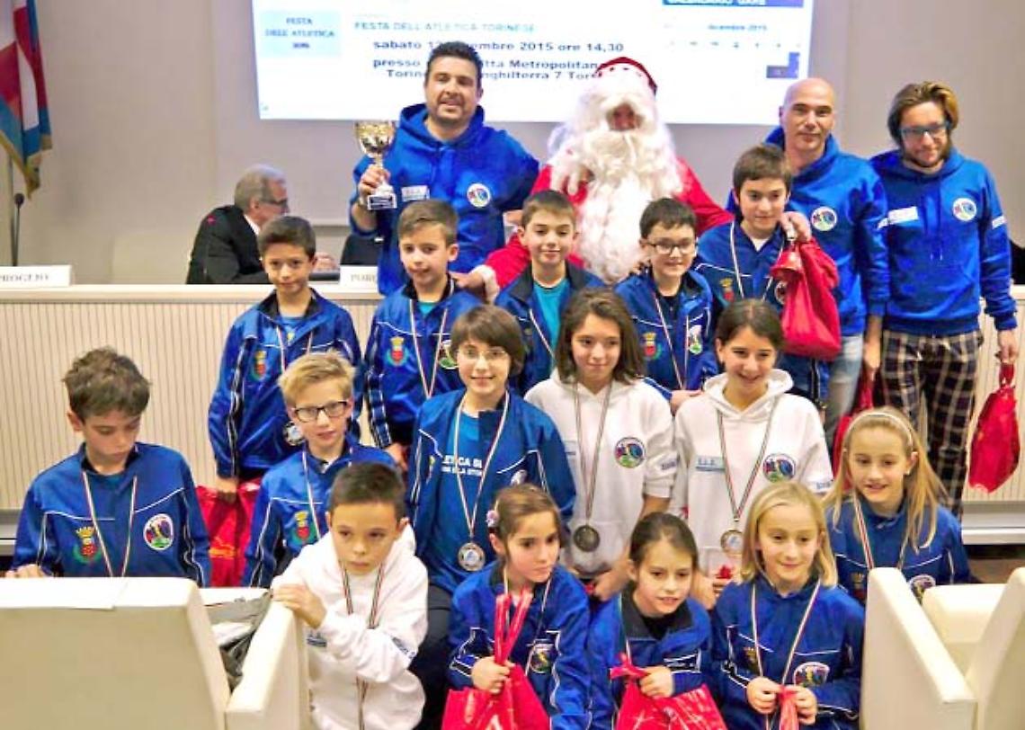 ATLETICA LEGGERA. Atletica Settimese alle premiazioni Fidal