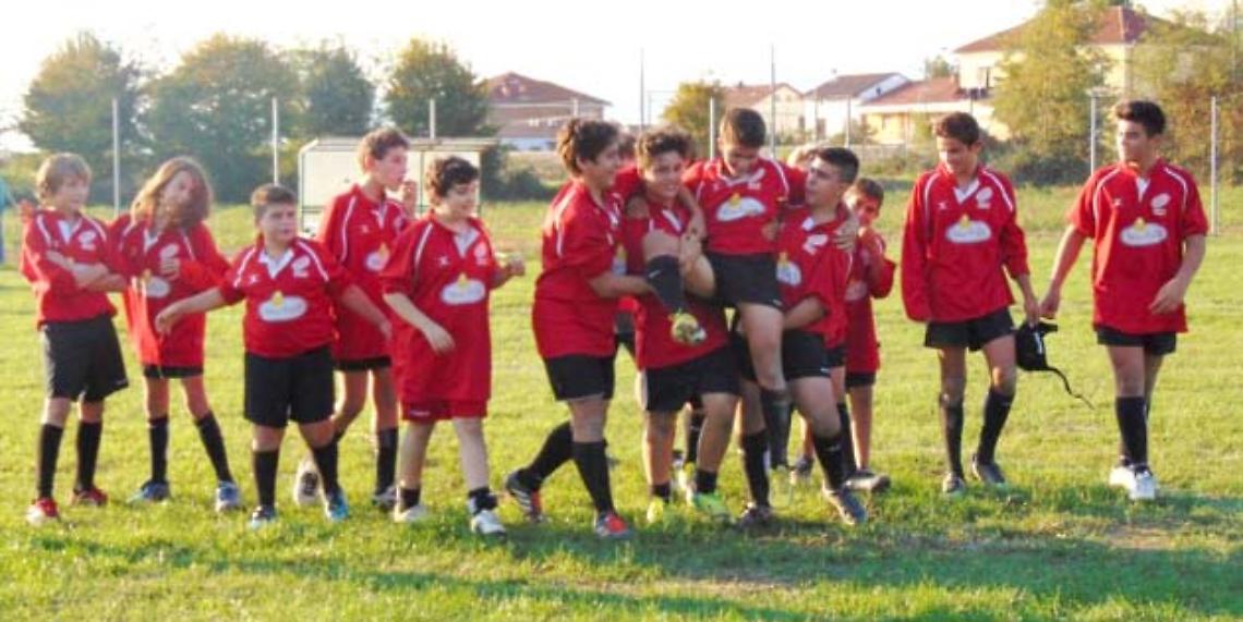 RUGBY. Rugby San Mauro, l'Under 16 è straripante