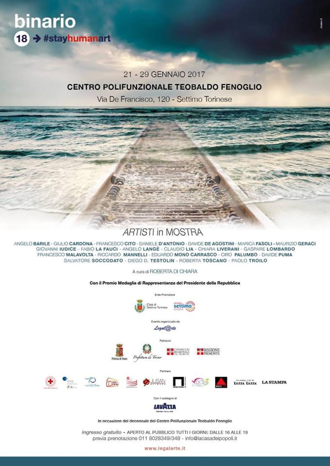 SETTIMO TORINESE. "Binario 18" al Fenoglio