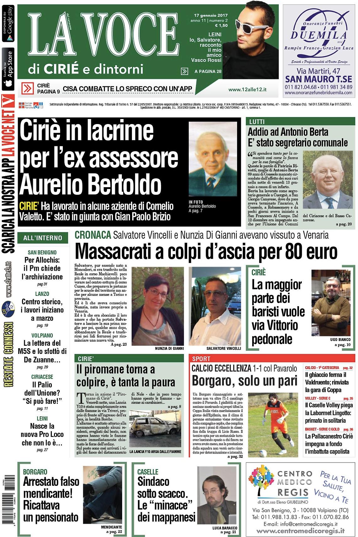 LA VOCE edizione Ciriè e dintorni (17/01/2017)