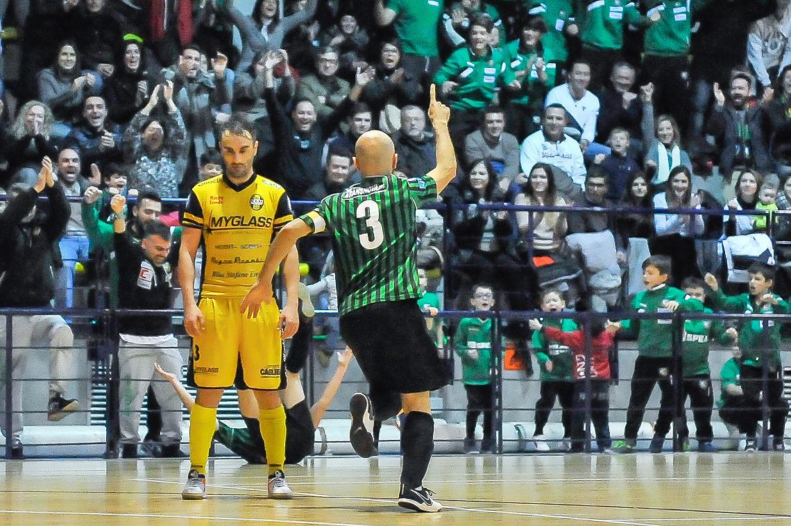 CALCIO A 5. SERIE B. L84, apoteosi verdenera