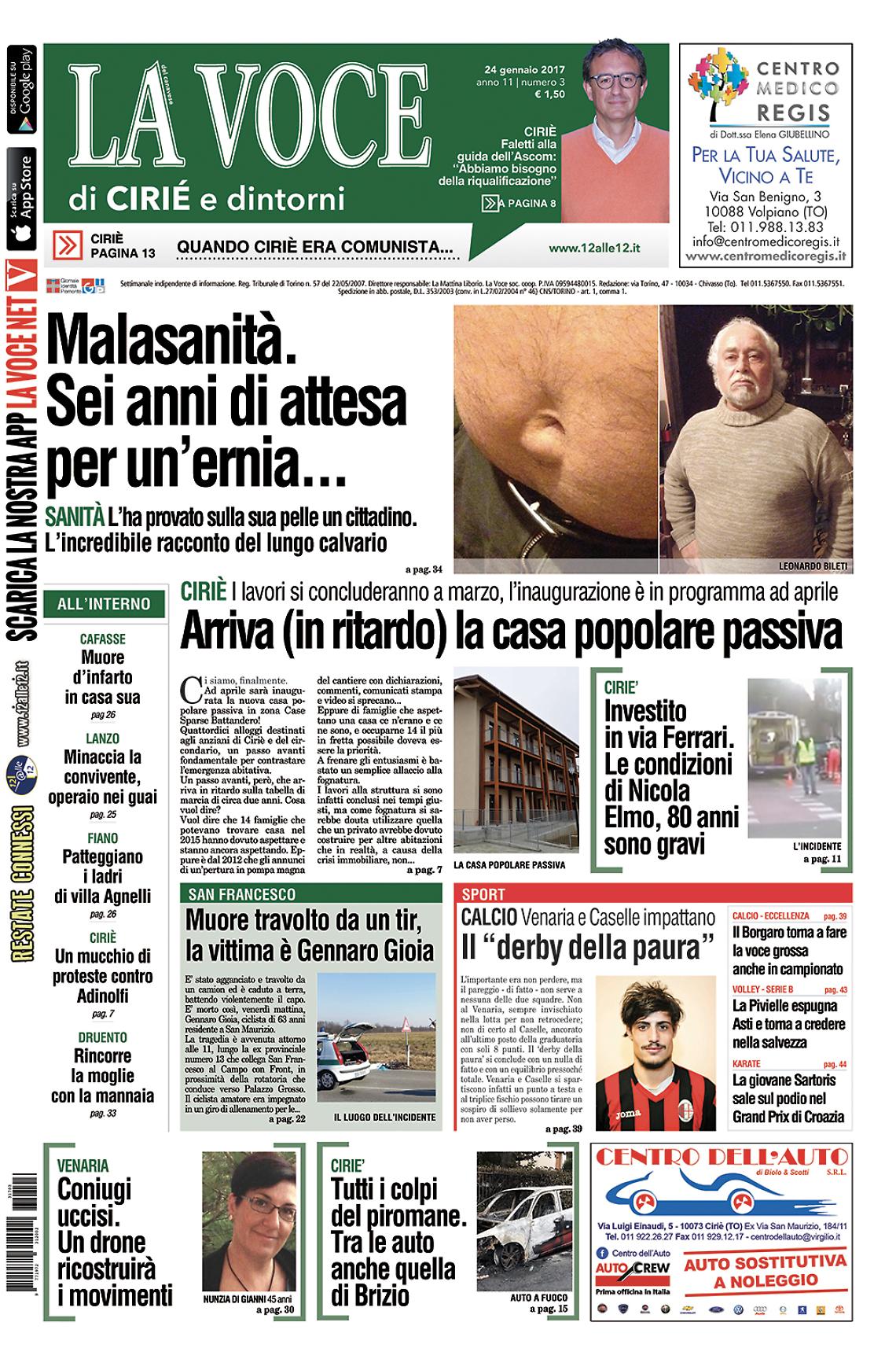 LA Voce edizione Ciriè e dintorni (24/01/2017)