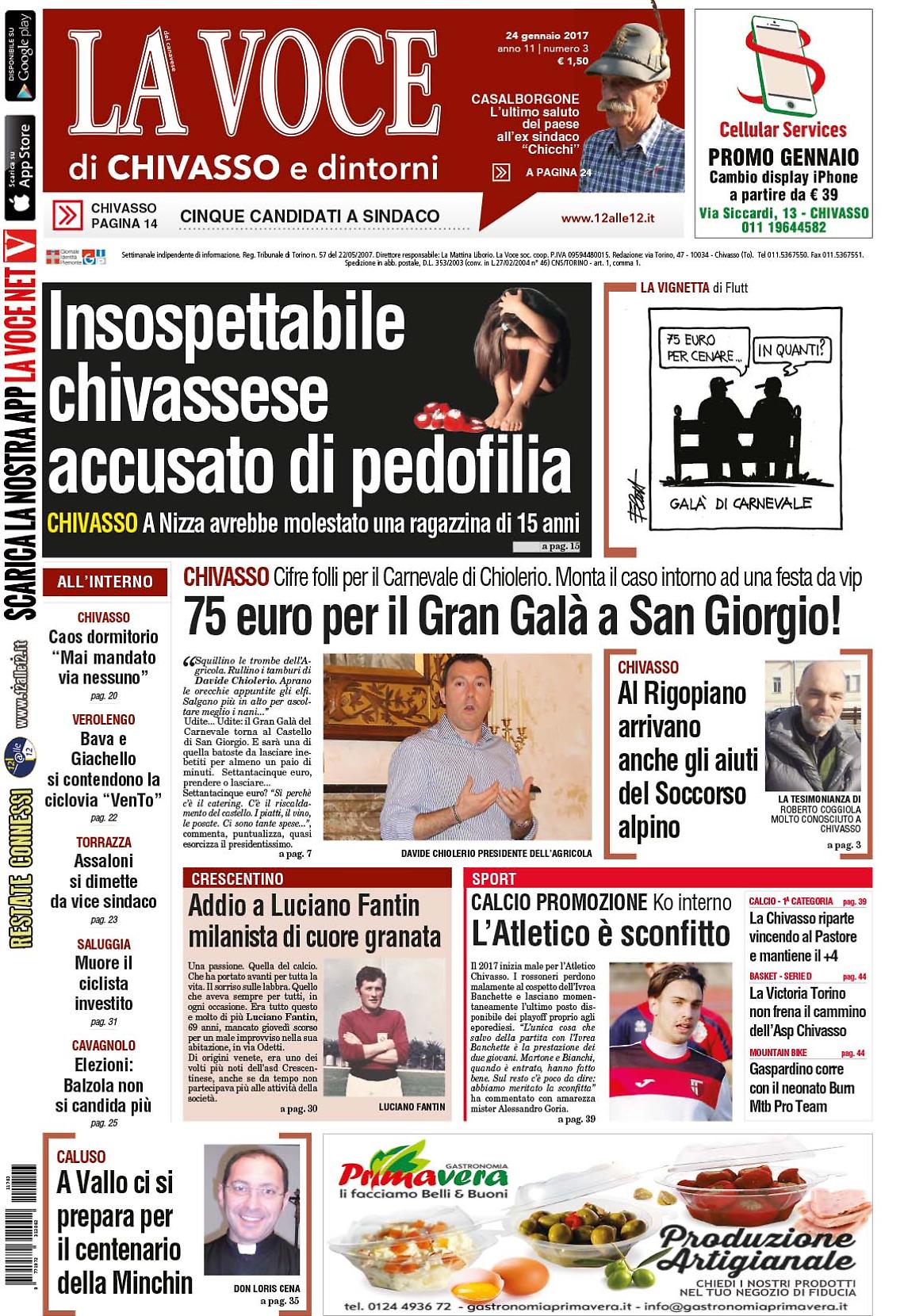 LA VOCE edizione CHIVASSO (24/01/2017)