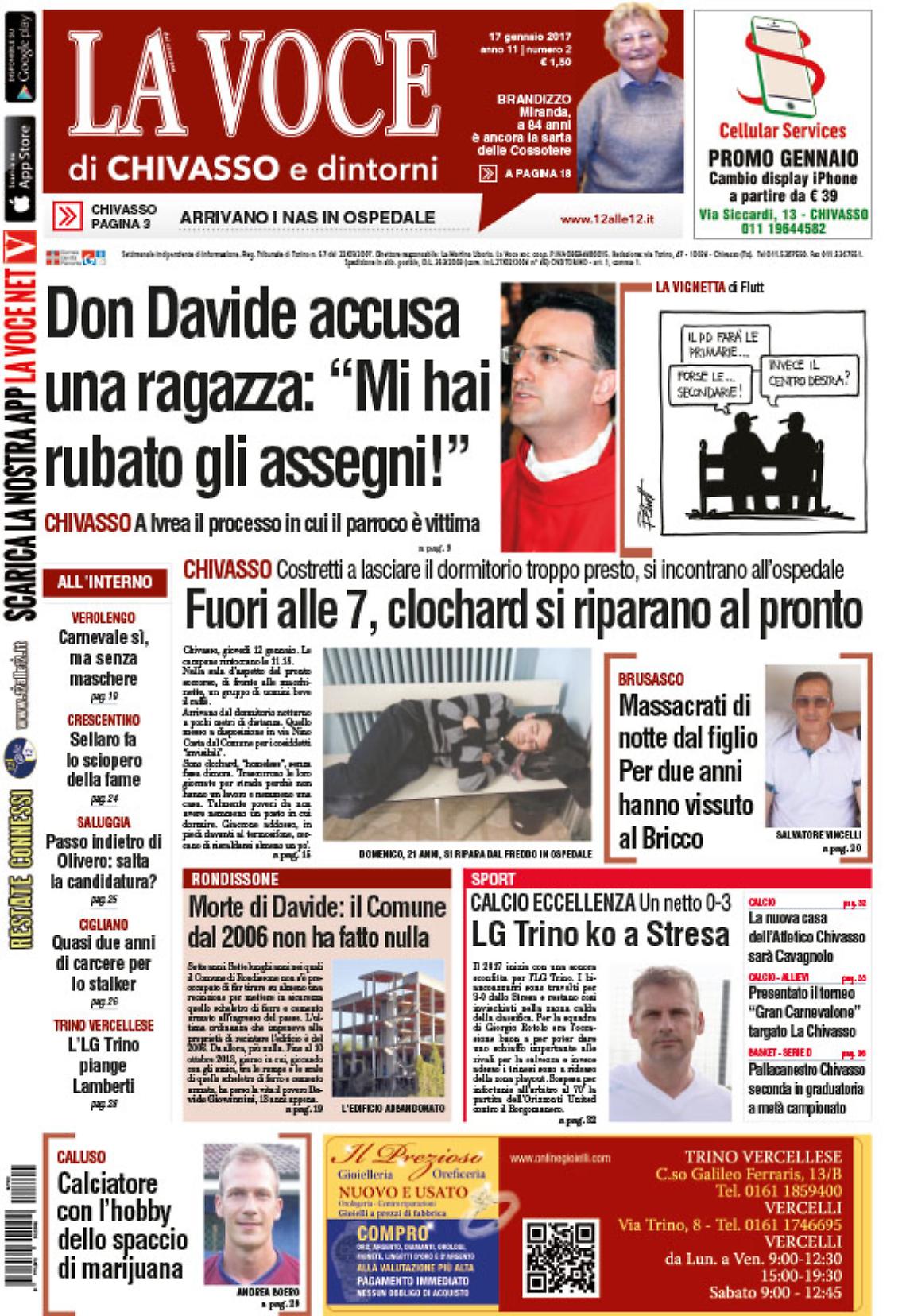 LA VOCE edizione CHIVASSO (17/01/2017)
