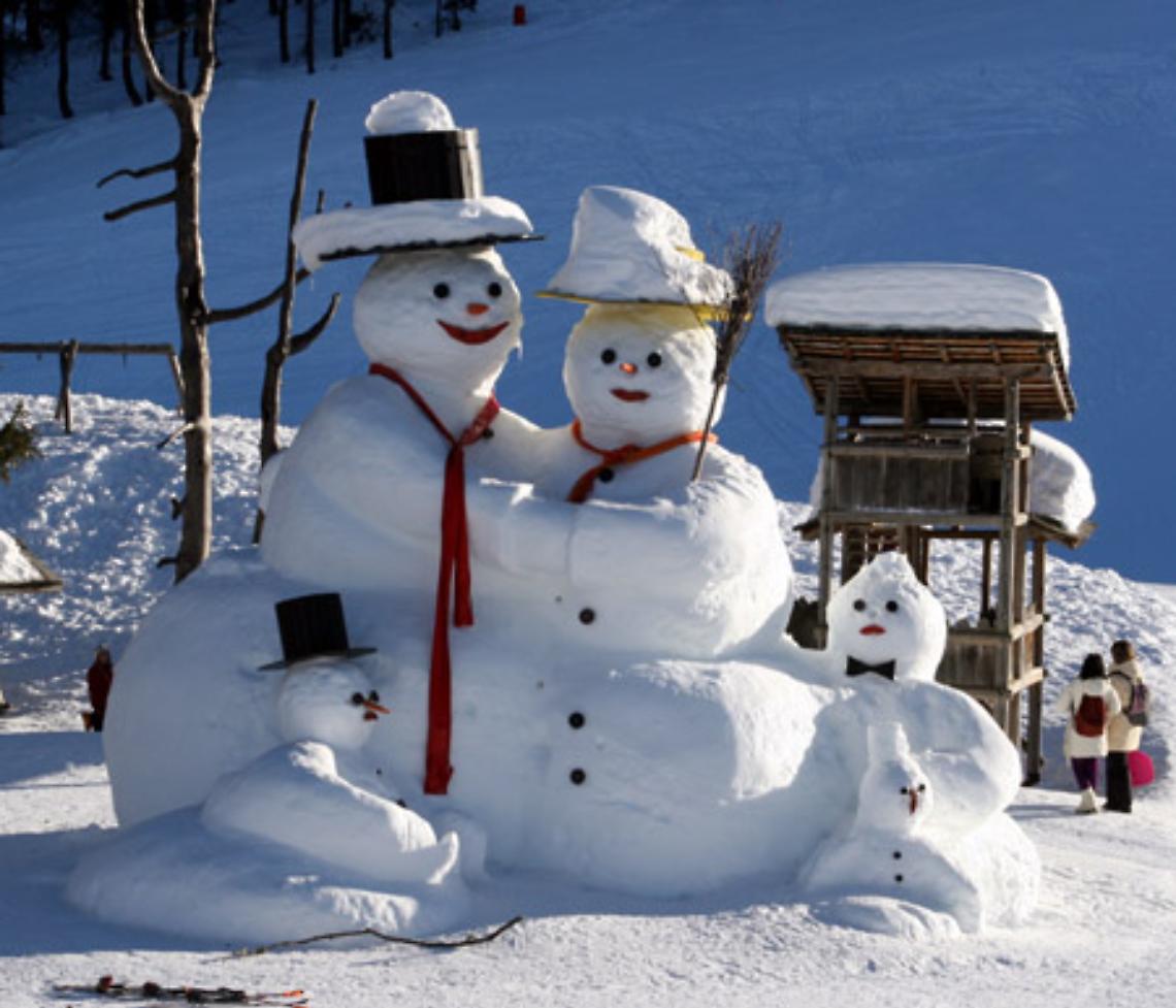 AOSTA. In Alta Savoia concorso internazionale pupazzi di neve