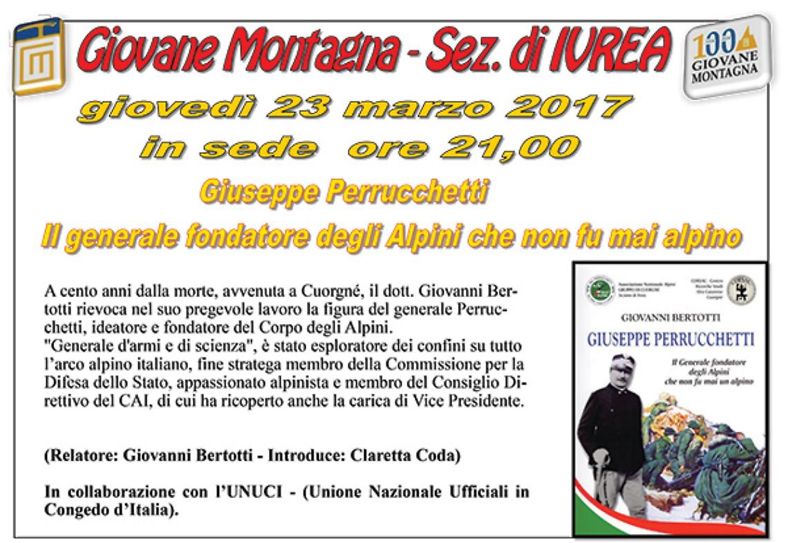 IVREA. Giuseppe Perrucchetti, il Generale che non fu mai un Alpino"