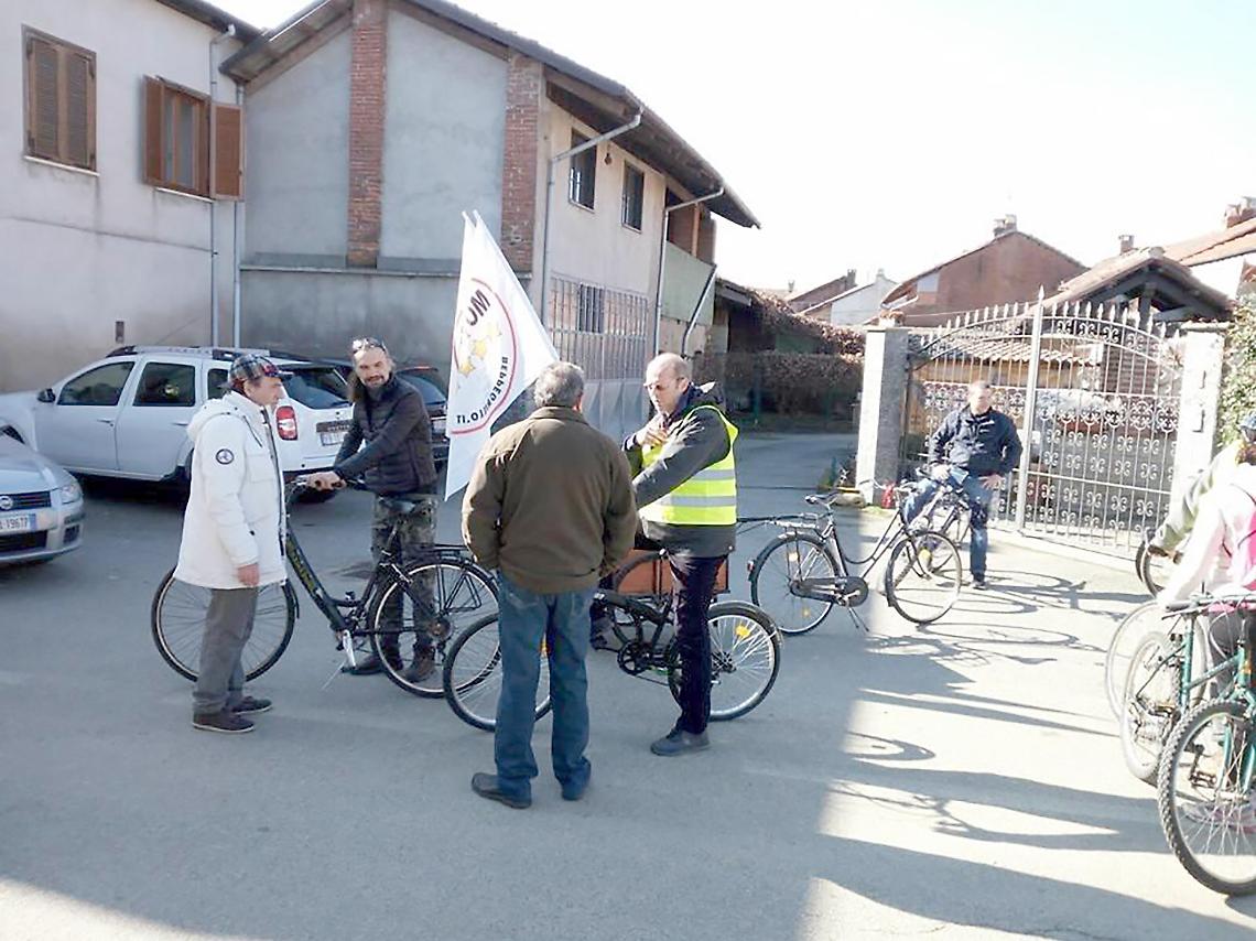 CHIVASSO. Elezioni, il Movimento 5 Stelle ha scelto la bicicletta