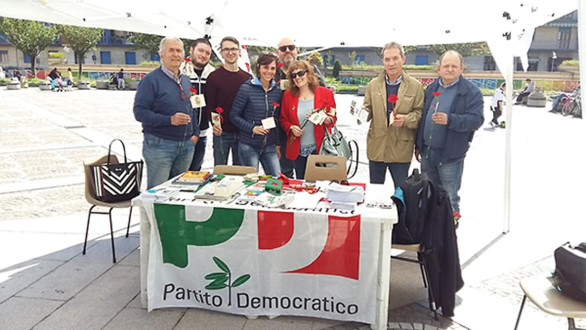 VENARIA. PD: fiori per il 25 aprile
