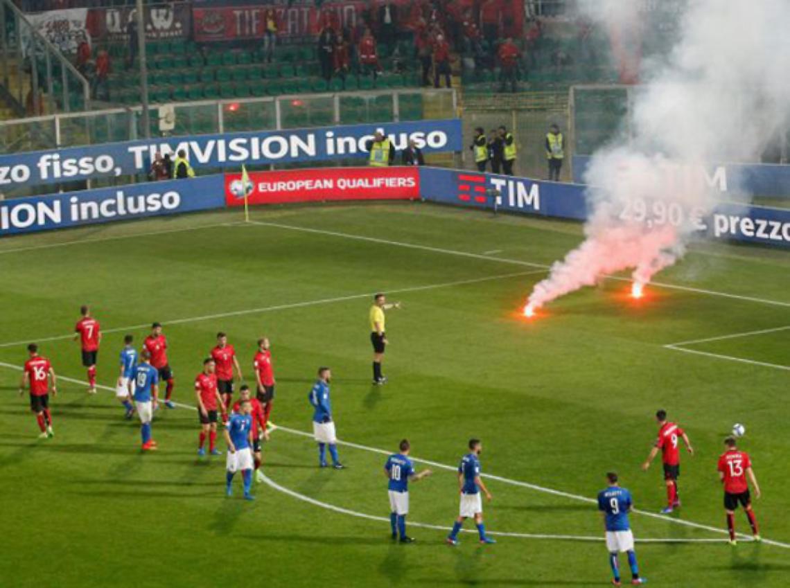 CALCIO. Mondiali 2018: Italia-Albania; Fifa multa le due federazioni