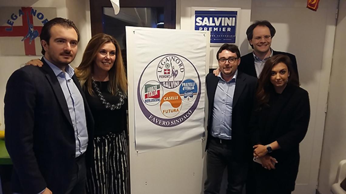 CASELLE. Alessandro Favero candidato del centrodestra
