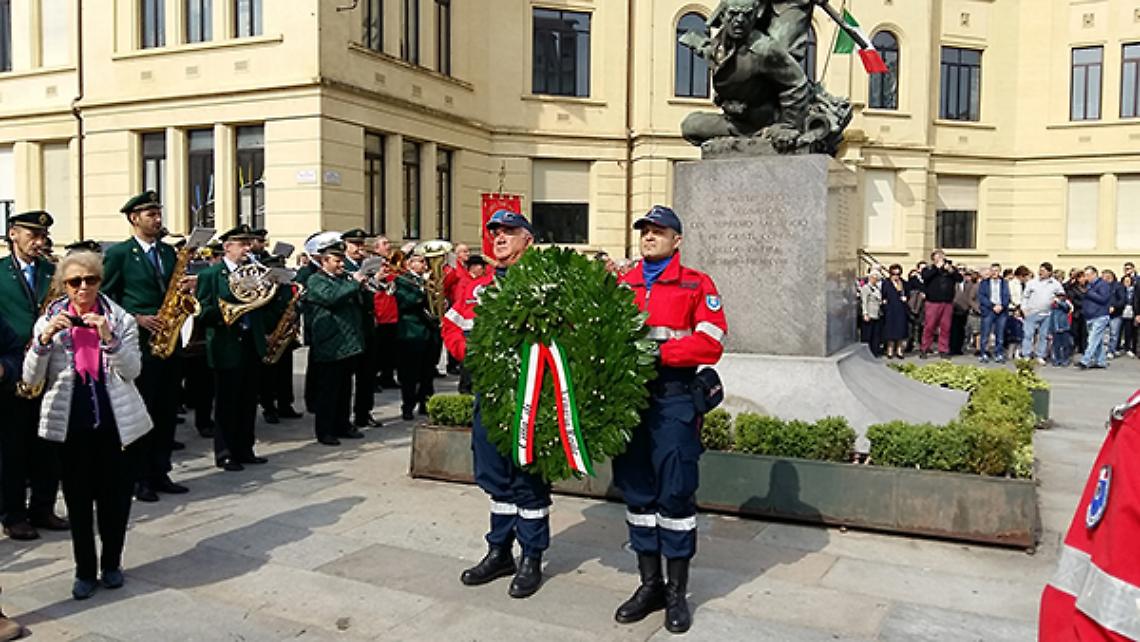 VENARIA. Un 25 aprile diverso rispetto al passato