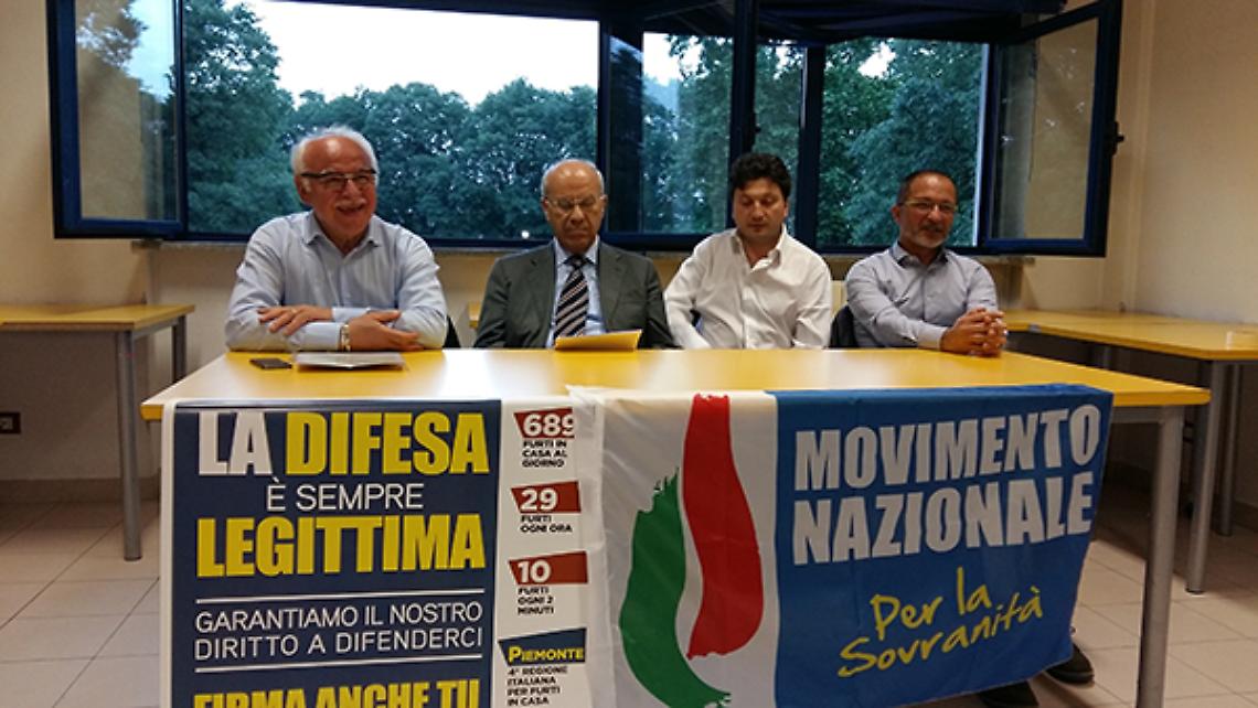 VENARIA. Debutto per il circolo "Venaria Reale" del Movimento Nazionale per la Sovranità