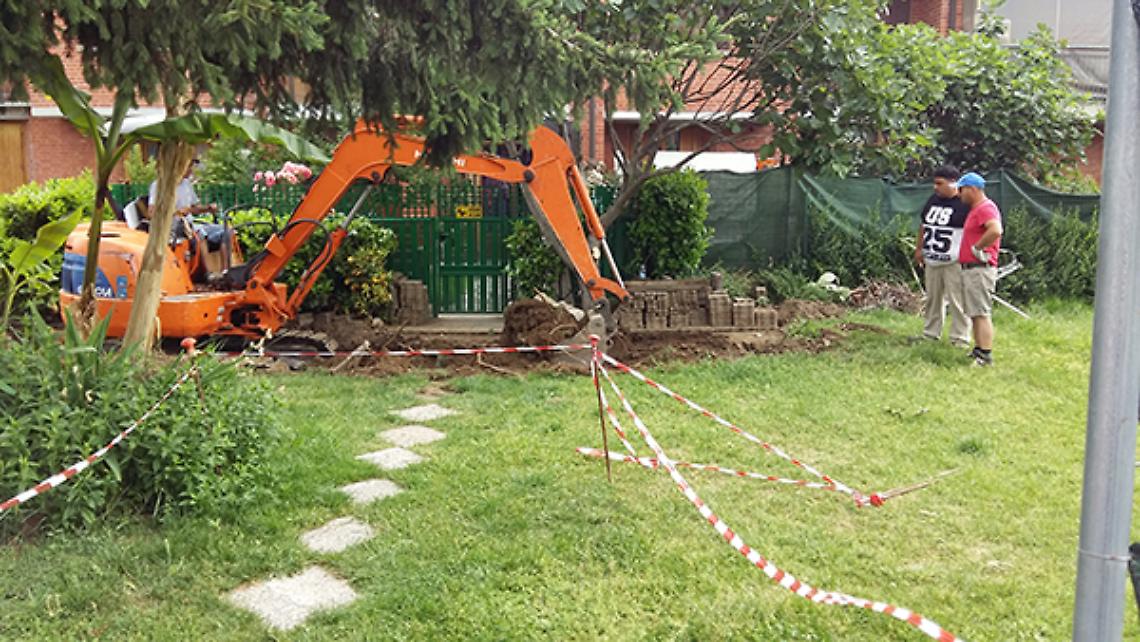 CASELLE. Partiti i lavori per le fognature delle "Case Cit"