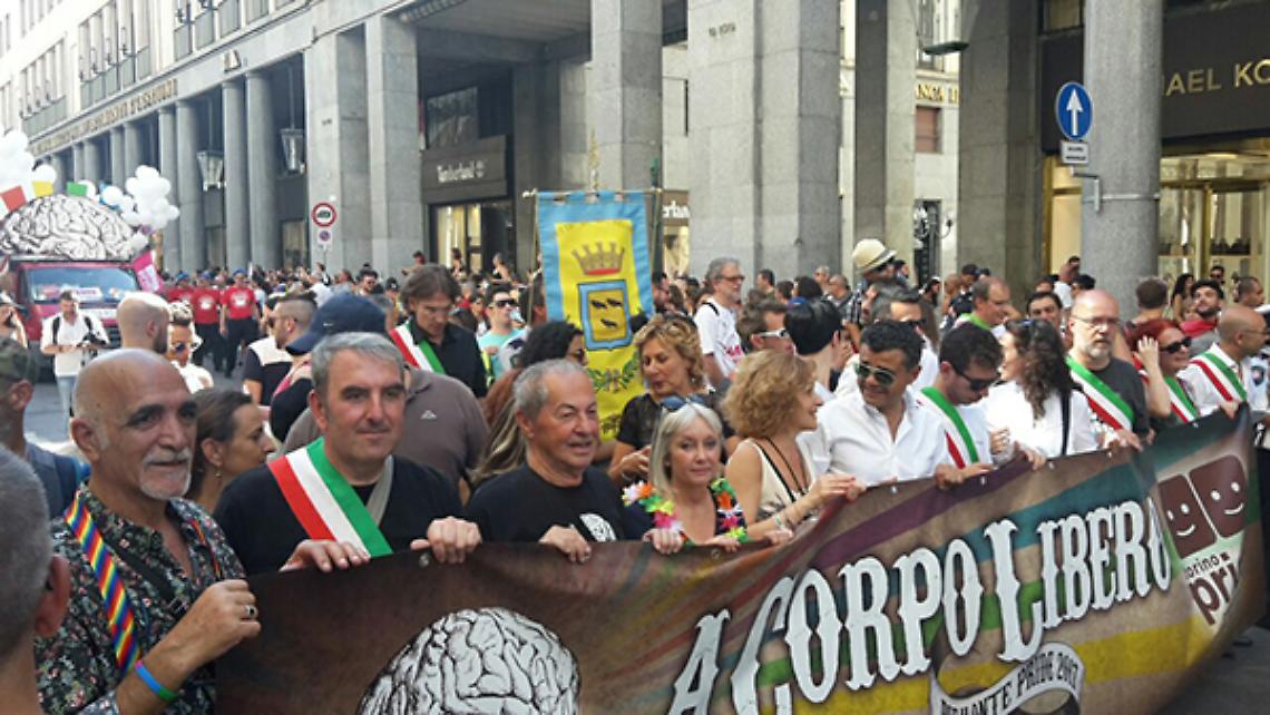 VENARIA. Anche Falcone al 'Torino-Piemonte Pride'