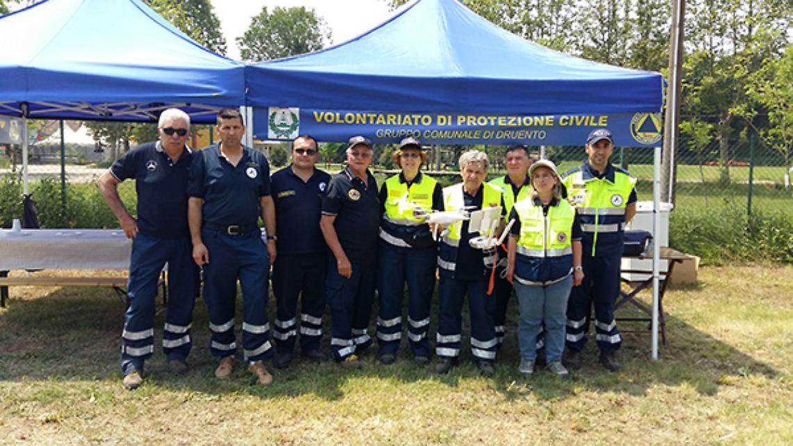 DRUENTO. Esercitazione della Protezione Civile