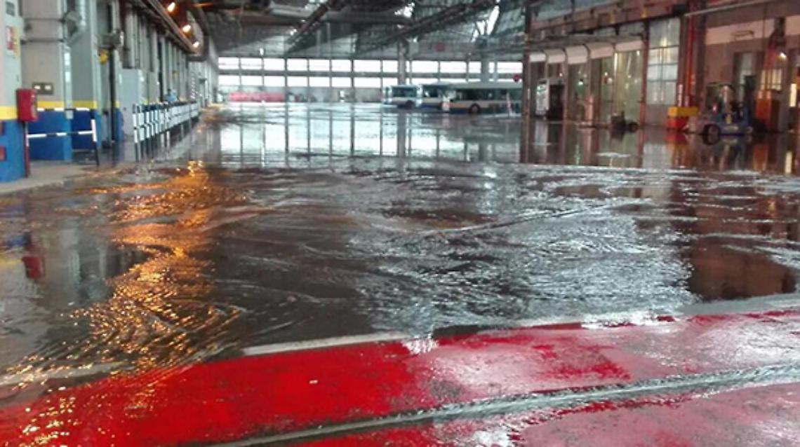 VENARIA. In tilt il deposito Gtt di via Amati