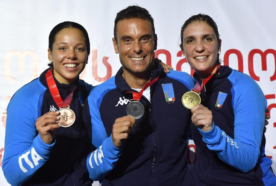 SCHERMA. Errigo si conferma a Tbilisi sul tetto d'Europa