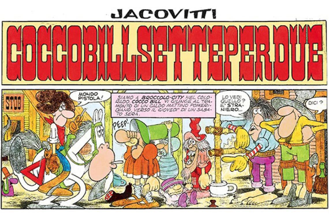 BRA. Mostre: Tutto Jacovitti, 70 disegni del papà di Cocco Bill