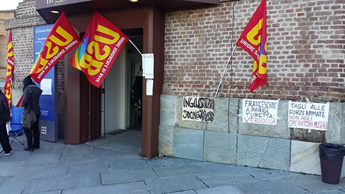 VENARIA. Preoccupazione per i lavoratori della Reggia