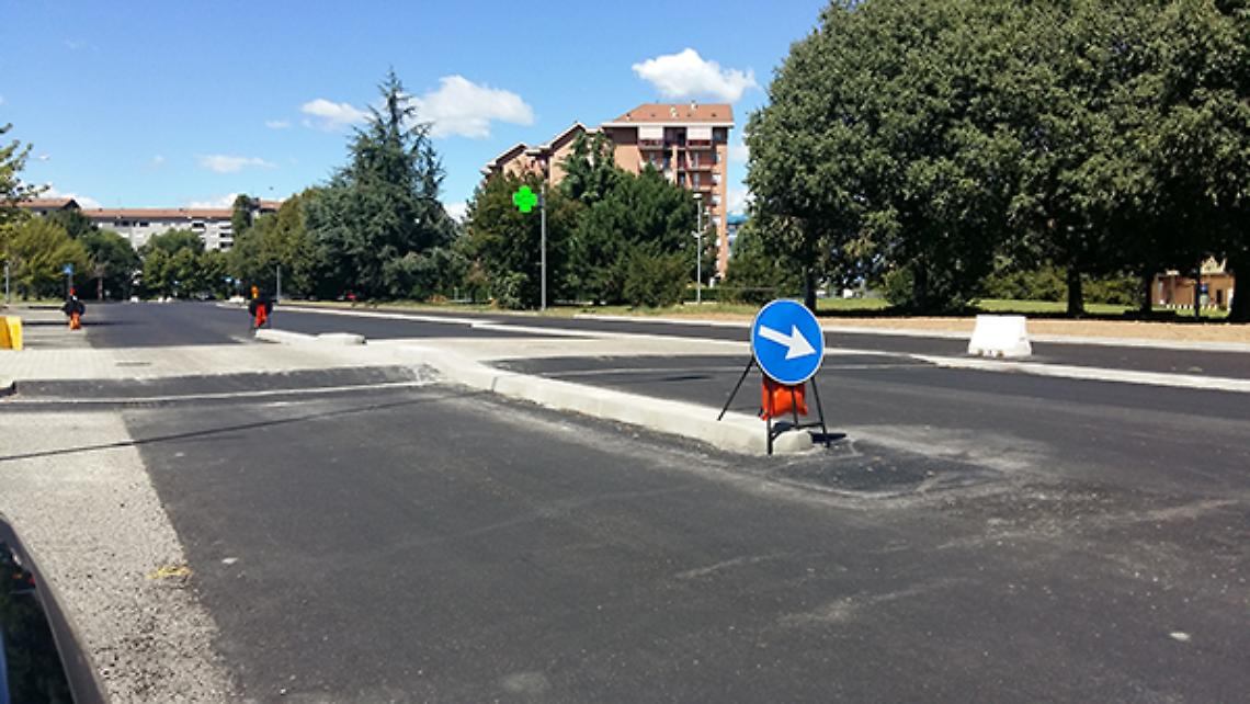 VENARIA. Lavori in corso Puccini