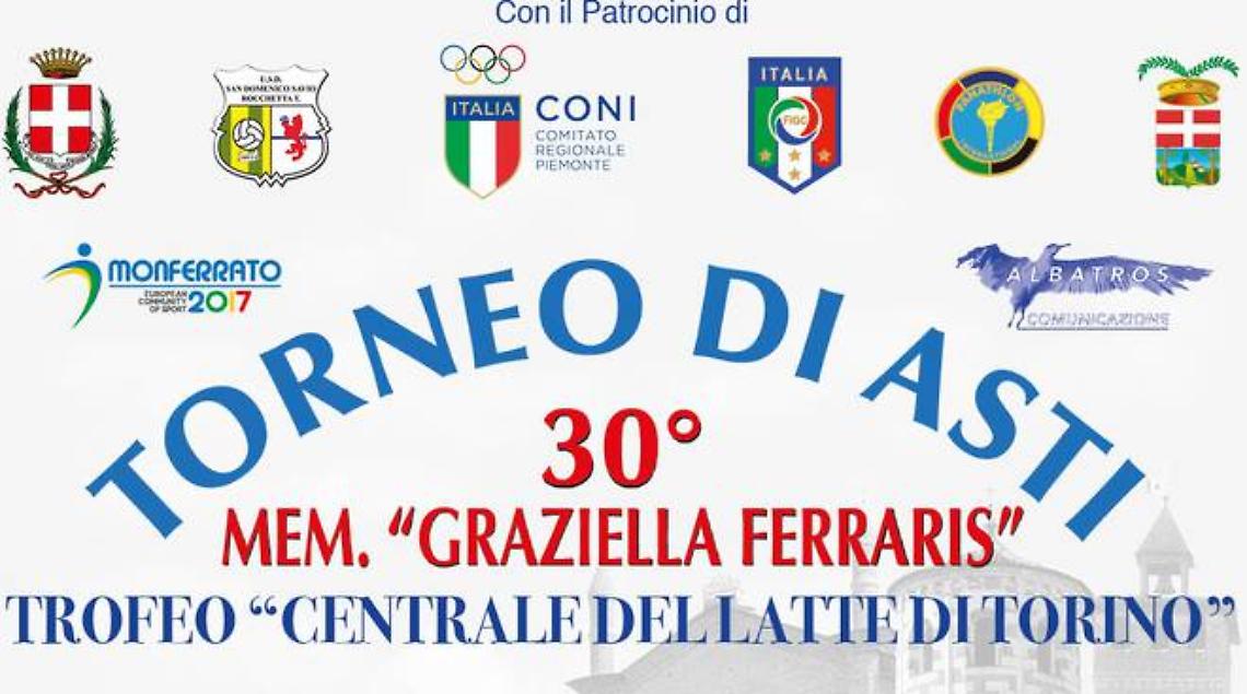 ASTI. Calcio giovanile, ad Asti Memorial Graziella Ferraris