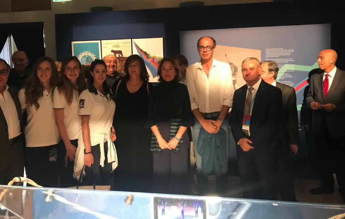 SPORT. Le fiaccole olimpiche e le Farfalle azzurre al Festival di Spoleto