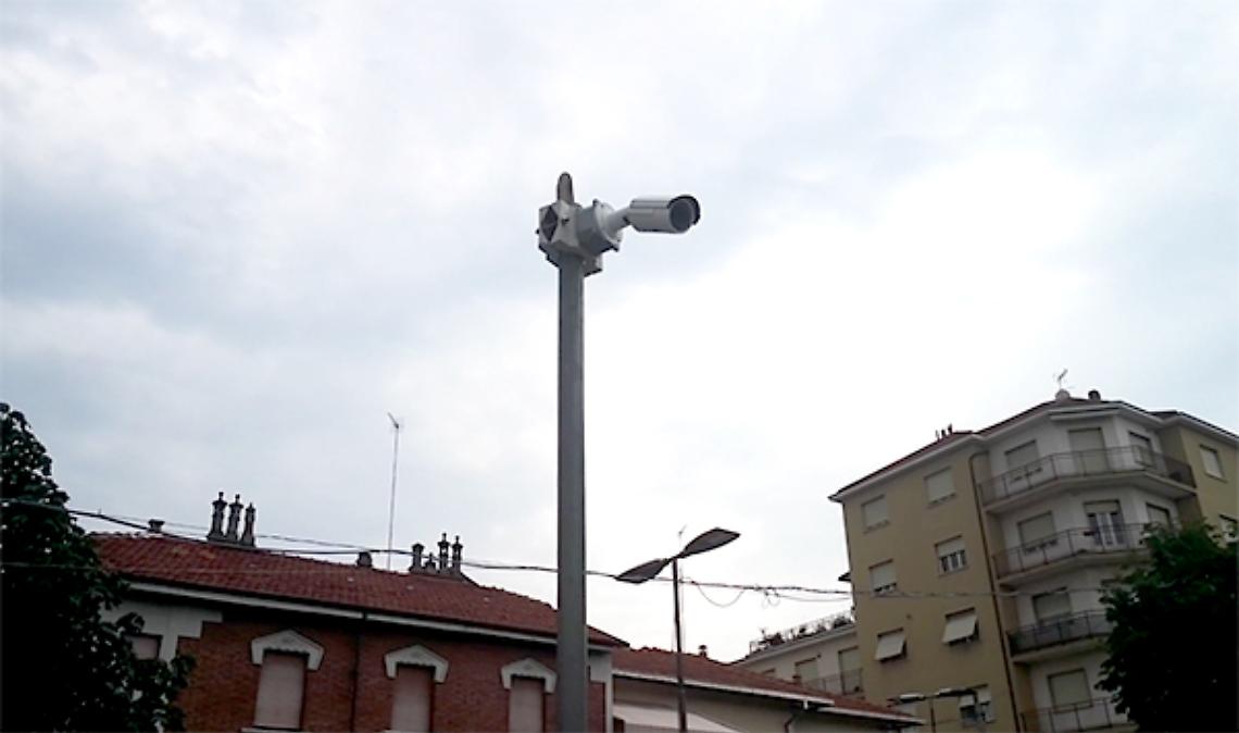 VENARIA. Attivata la videosorveglianza nel parcheggio Pettiti