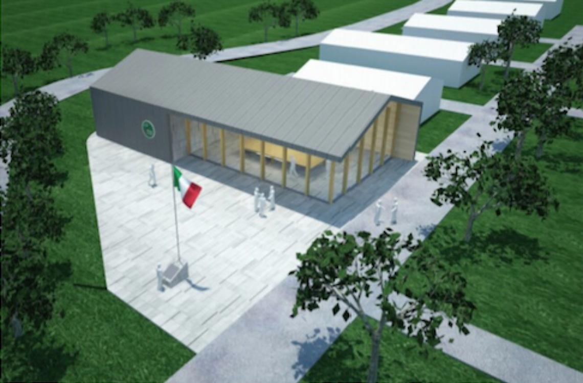 BORGARO. Nuovo centro polifunzionale ad Arquata del Tronto grazie agli Alpini e ai cittadini di Borgaro e Caselle