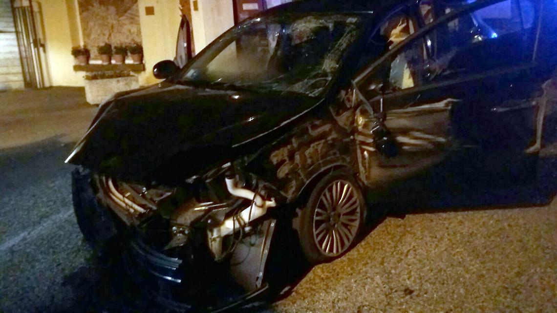 CINTANO. Auto contro muro: morta Antonella Crestetto