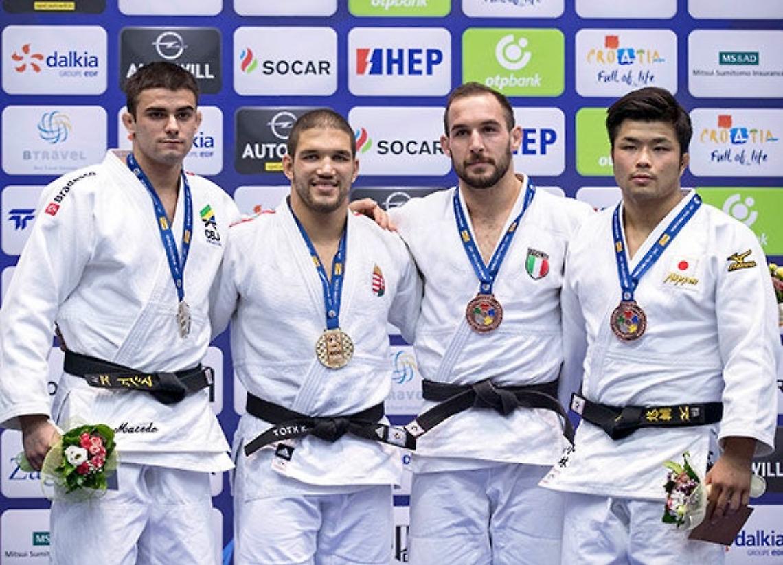 JUDO. Quattro medaglie per l'Italia al Grand Prix di Zagabria