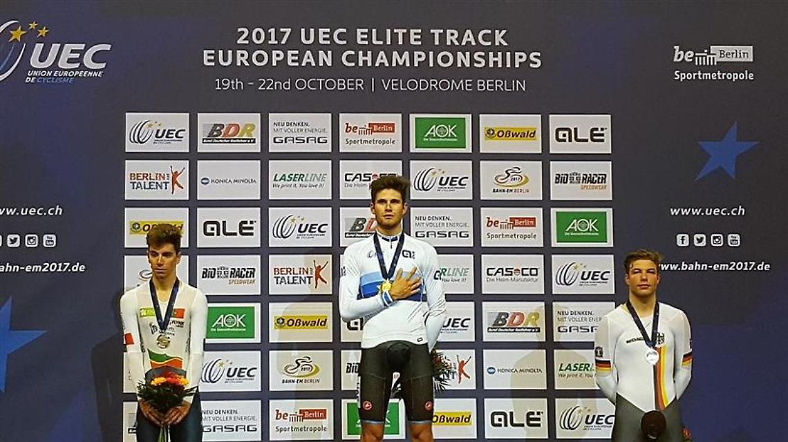 CICLISMO SU PISTA. Ganna oro agli Europei nell’inseguimento individuale