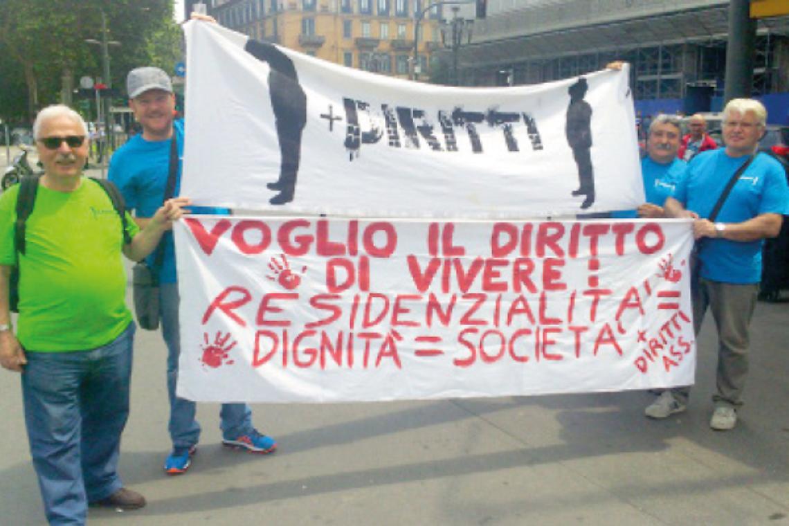 SETTIMO. Associazione +Diritti al presidio in Consiglio regionale